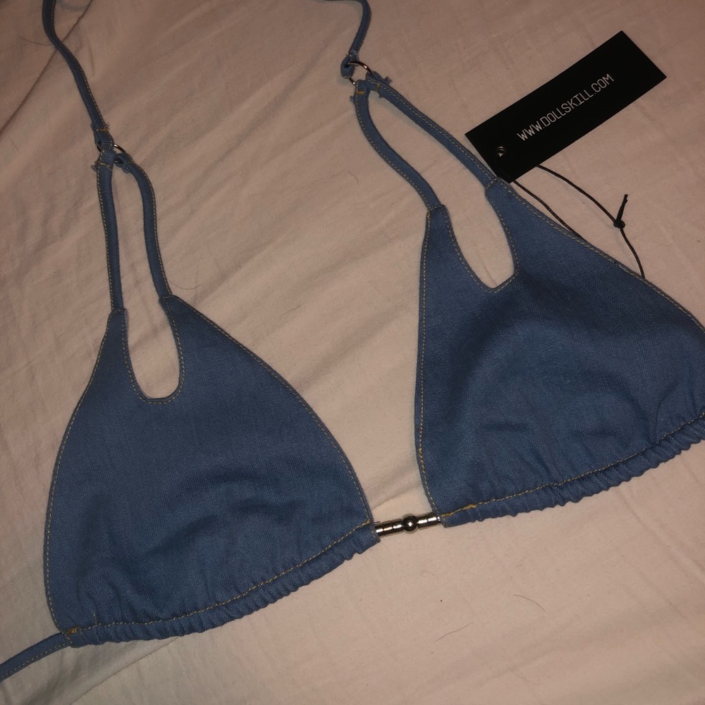 Denim bikini